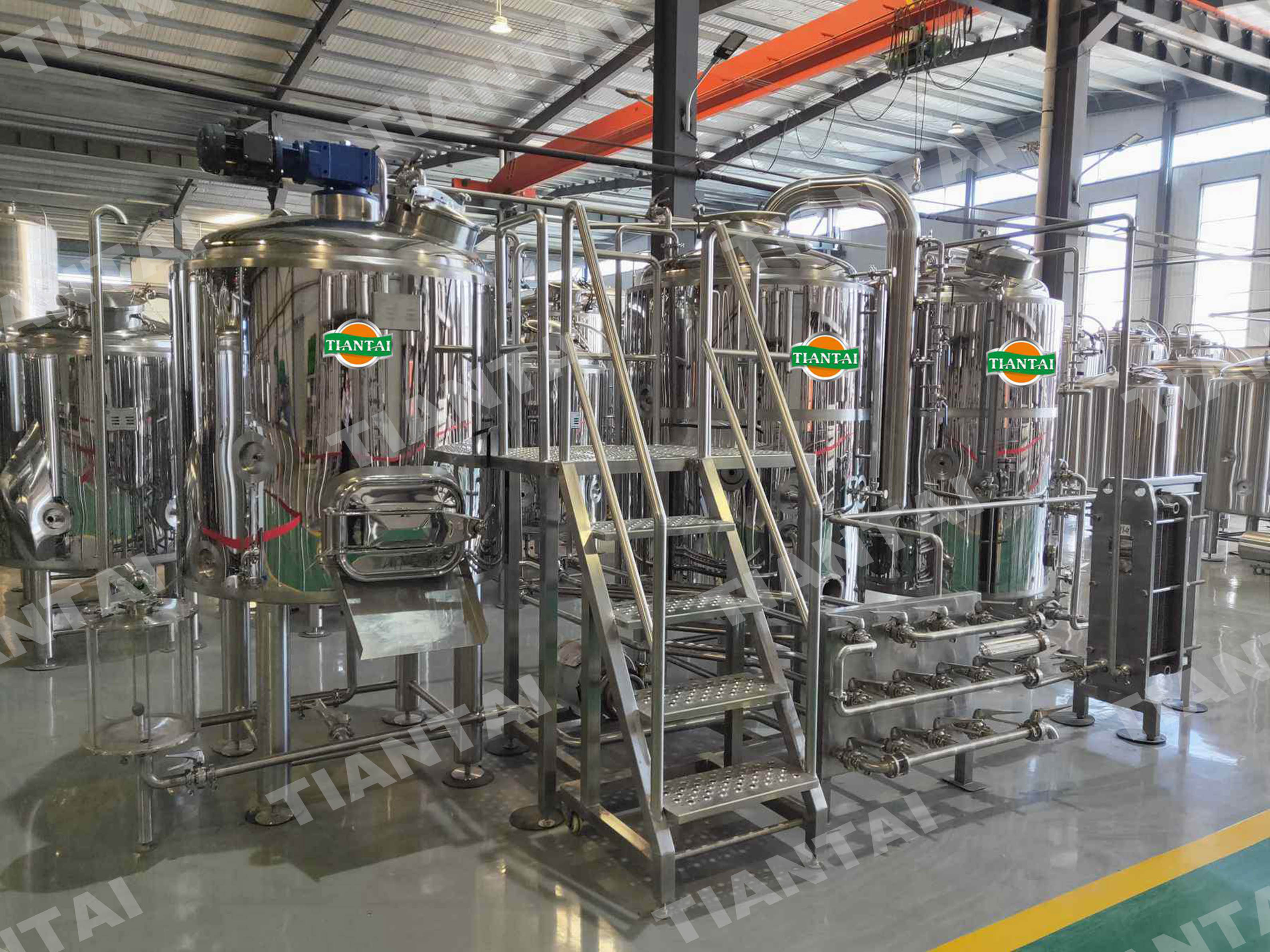 800L Mirror brewhouse